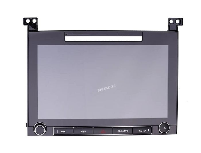 Сенсорная панель климата Range Rover 4 2012-2017 - Kuberg ZF-2002 LCD/ЖК экран 10" с отверстием под CD