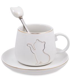 GAEM Art MUG-413/2 Чайная пара «Кошечка»