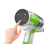 Пылесос вертикальный акк. Greenworks SV24532, 24V, б/щет, 350 Вт, 21 кПа, электрощетка, 3 насадки, LED, белый+зеленый, без АКБ с ЗУ (4702007)