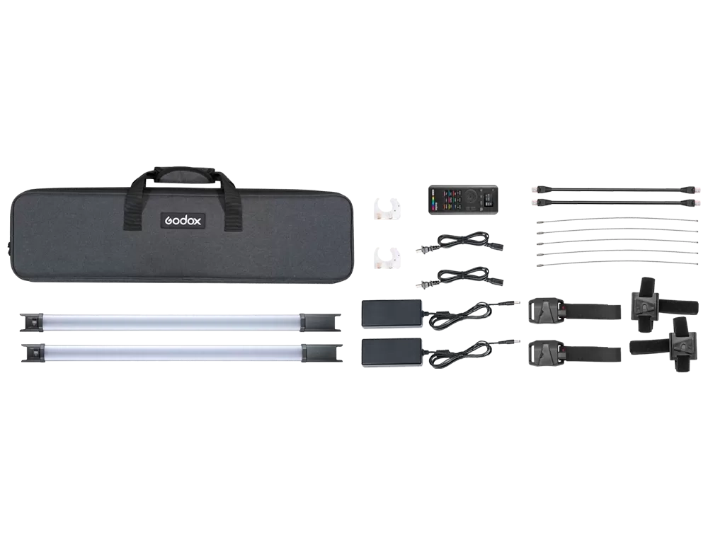 Комплект светодиодных осветителей Godox TL60*2 kit для видеосъемки