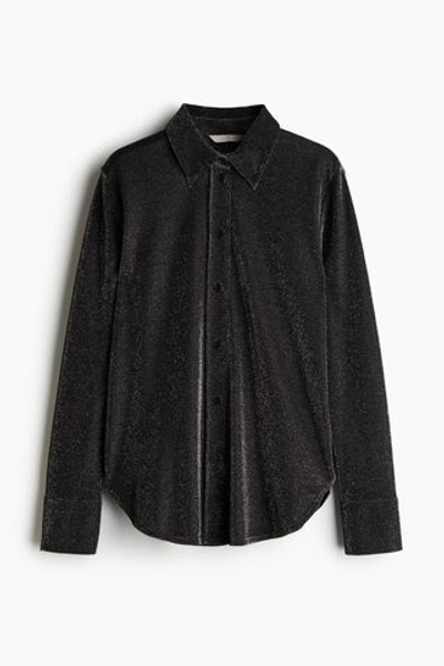 Рубашка с люрексом - H&M