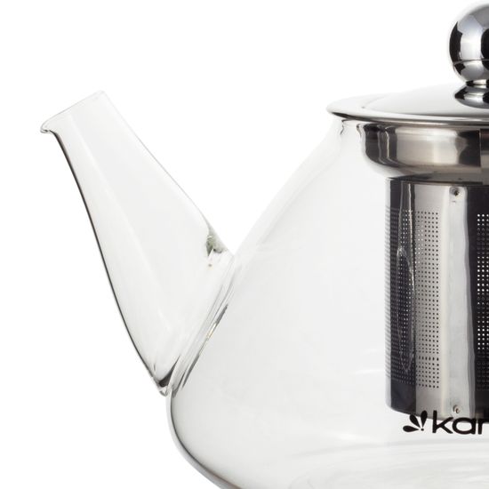 Стеклянный заварочный чайник 700 мл. Kamille KM-0782M со съемным ситечком