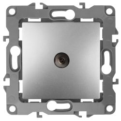 12-3101-03 ЭРА Розетка TV одиночная, IP20, Эра12, алюминий | Эра 12