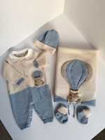 Новый шерстяной комплект с мишкой Preat o Porter, 68