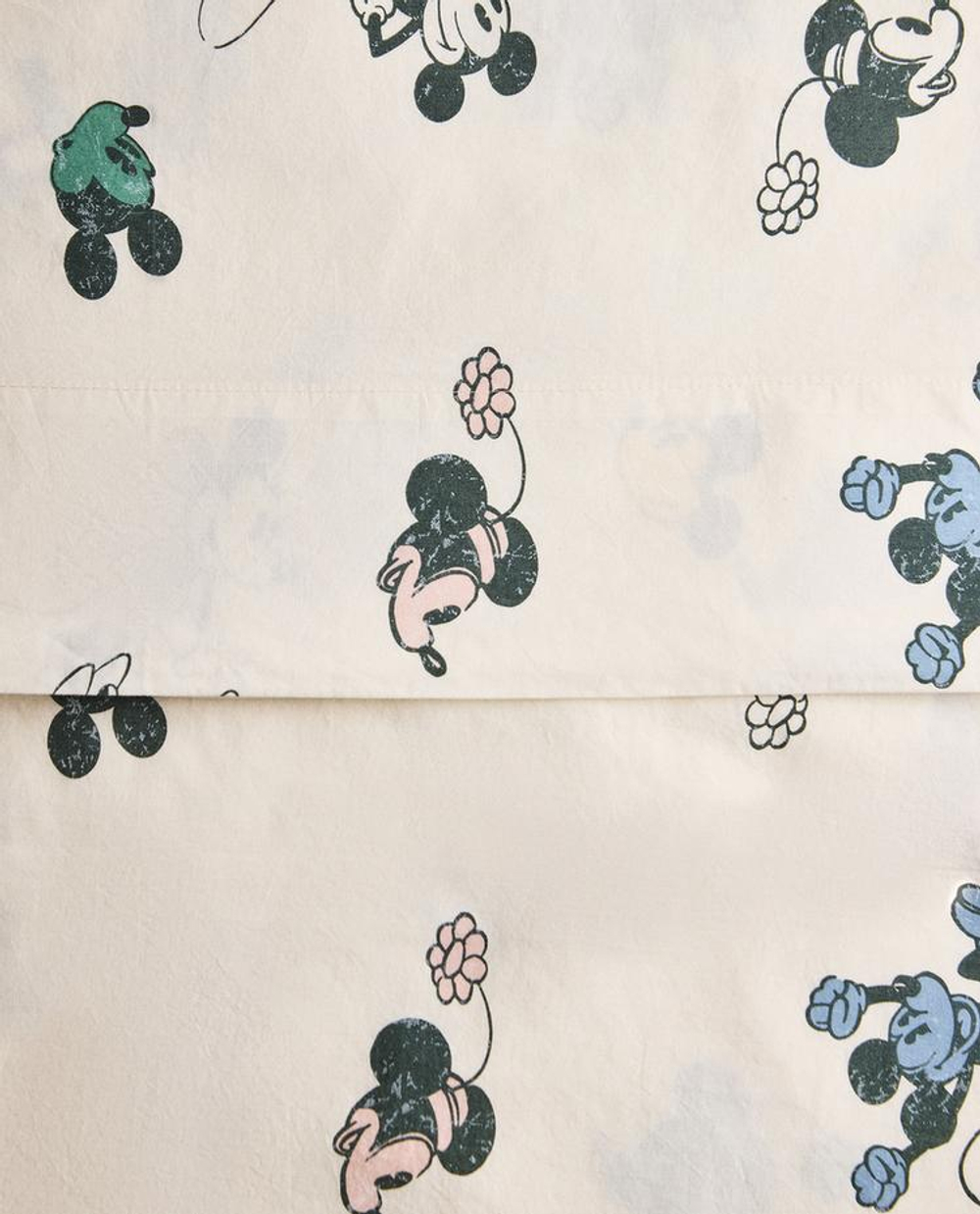 ZARA HOME ДЕТСКАЯ ПРОСТЫНЯ МИККИ И МИННИ DISNEY©, РАЗНОЦВЕТНЫЙ
