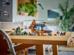Конструктор LEGO City 60437 Вертолёт-исследователь джунглей в базовом лагере