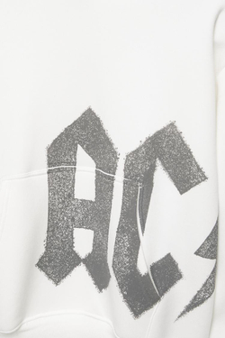 PULL&BEAR Толстовка с капюшоном AC/DC, белый