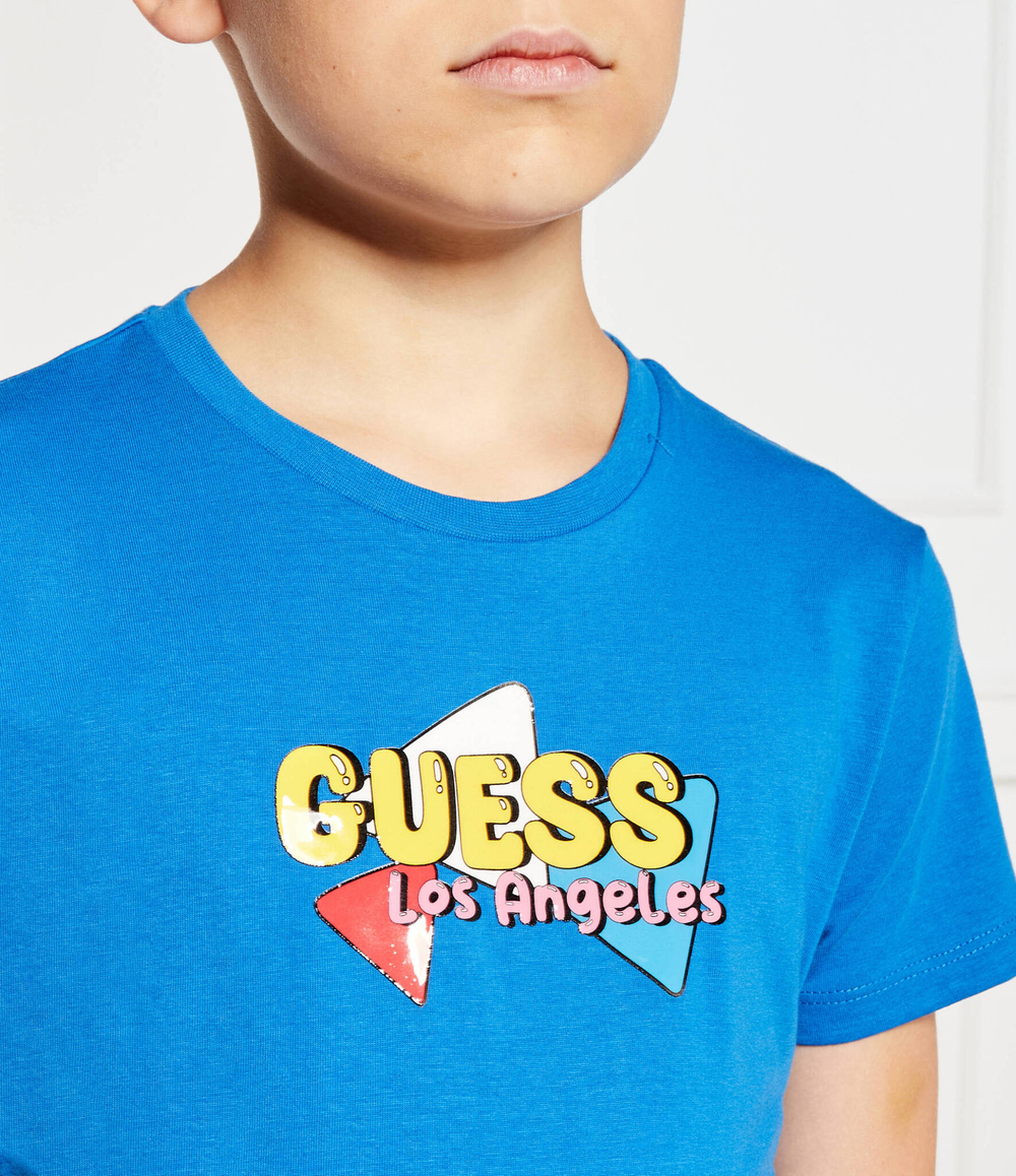 Футболка Guess - голубой(L4YI10 K8HM4)