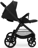 Коляска Agex Life 3 в 1 матовая рама с автокреслом i-Safe Grey ALB583 Black (Черный)