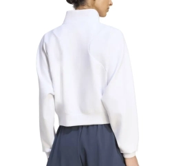 Женская Кофта теннисная Adidas Cover Up Half Zip - white