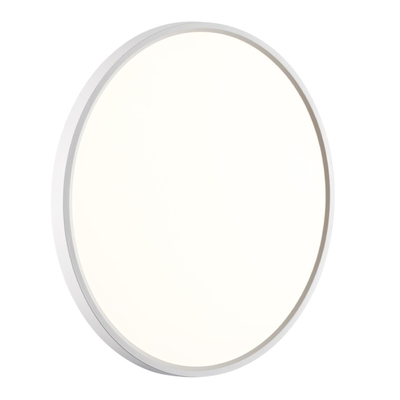 7659/40L MITRA LED SN 551 Светильник пластик/белый LED 40Вт 3000/4000K D495 IP40 ALFA WHITE