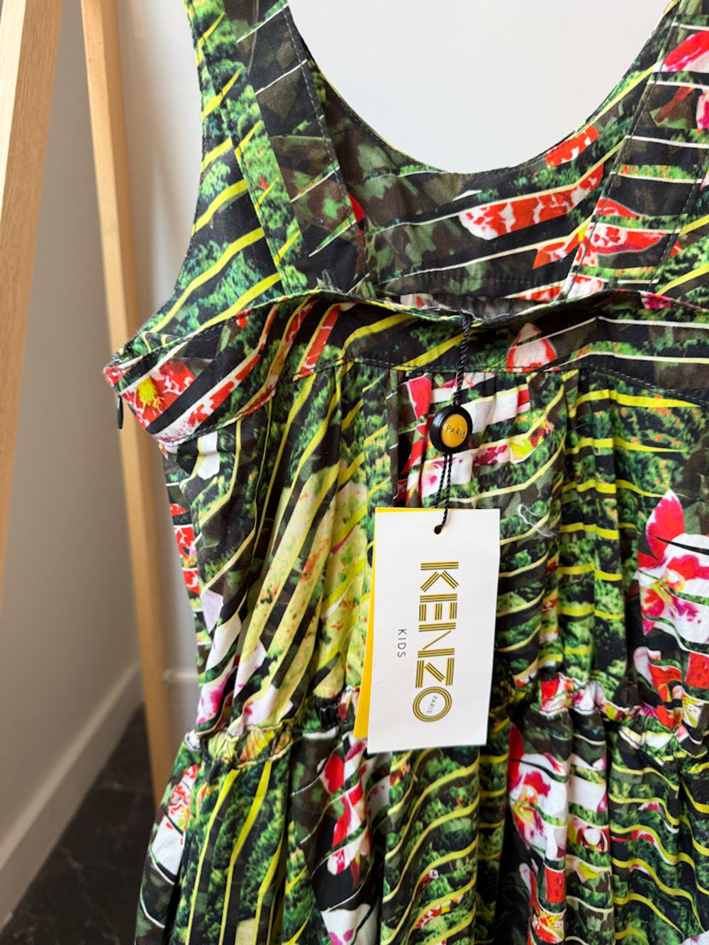 Новое хлопковое платье Kenzo, 128