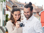 Беззеркальный фотоаппарат OM System OM-D E-M10 Mark IV Kit 14-42 EZ + 40-150 R, серебристый