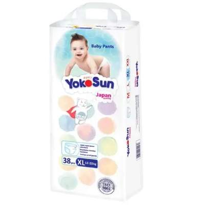 Подгузники-трусики YokoSun XL 12-20кг 38шт