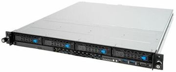 Серверная платформа 1U ASUS RS300-E11-PS4 (LGA1200, C252, 4*DDR4(3200), 4*3.5 HS, 2*Glan, Mlan, 4*USB 3.2, 2*VGA, HDMI, 350W)
