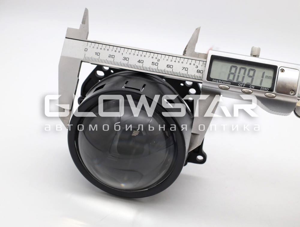 Билед модули Aozoom A3 Max 3.0 дюйма, 5500К, 12V, 49W/57W, крепление 3R и съемное гаечное (комплект, 2шт)
