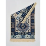 Коврик из хлопка KILIM GOLD 80кремово-синий, Турция 57134