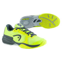 детские Кроссовки теннисные Head Sprint 3.5 Junior - yellow/grey