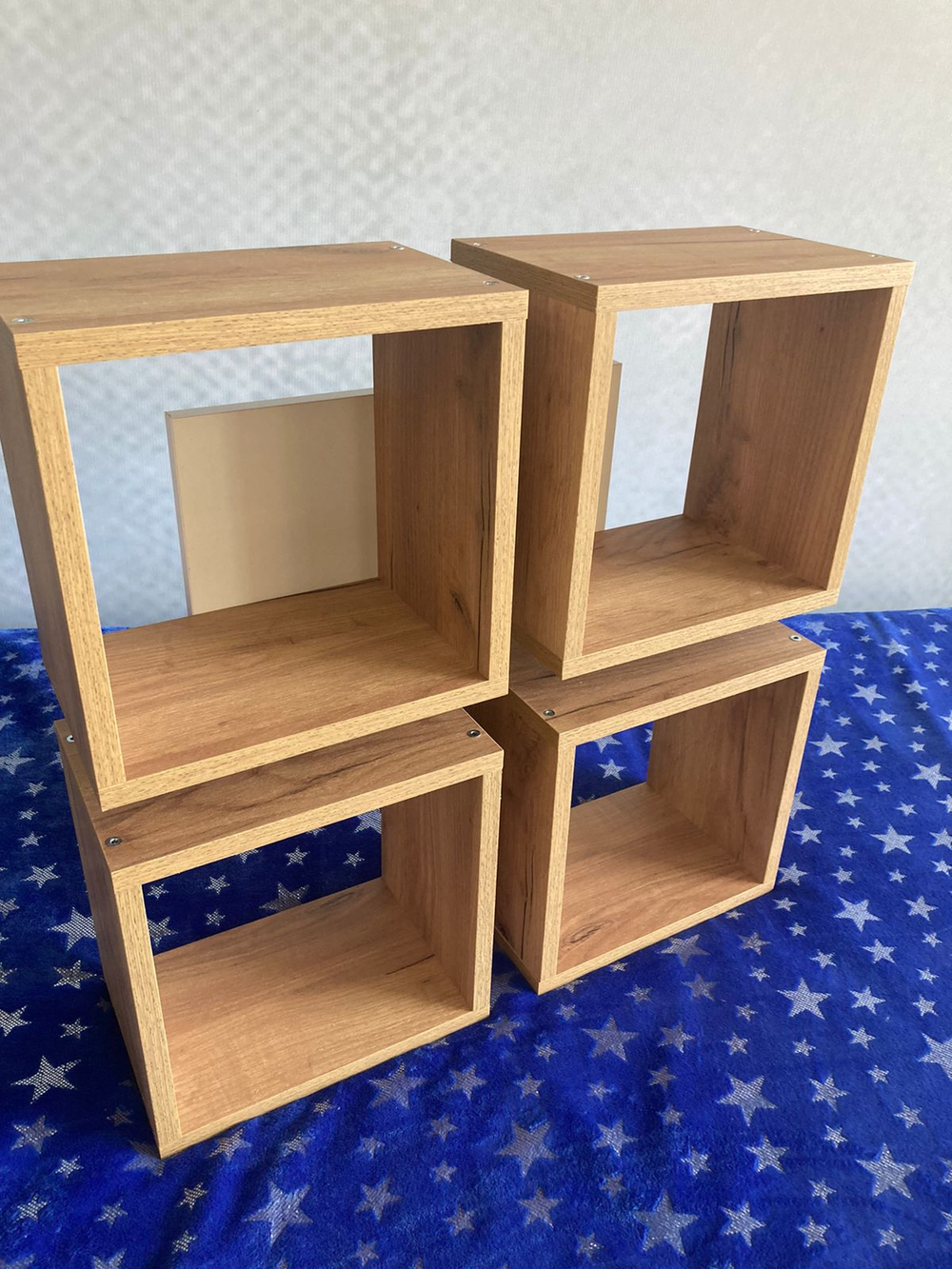 Полка Ион 5 крафт/белый