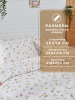 Постельное белье евро хлопок 50х70 Флоренция