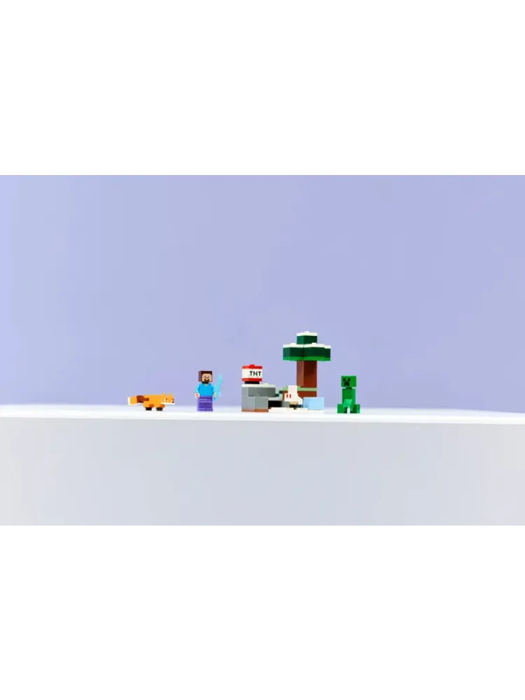 Конструктор Minecraft 21583 Тайга Стива. Приключение