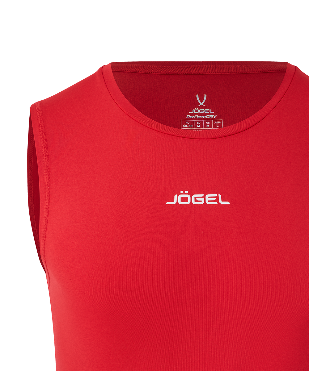 Майка компрессионная CAMP PerFormDRY Baselayer SL Tee, красный