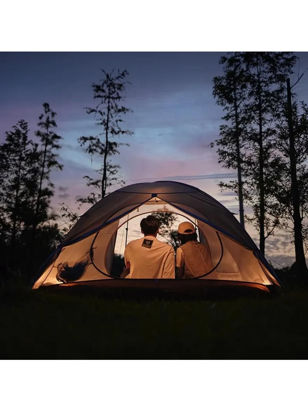Палатка Naturehike Yunchuan-Pro 4 Seasons CNK2300ZP024 трехместная сверхлегкая коричневый