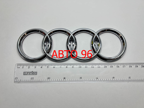 Логотип (шильдик, надпись, эмблема) "Audi" 17.5см Оптом