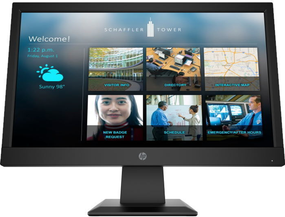 Монитор HP 19" P19b G4 1366x768 TN WLED 60Гц 5ms VGA HDMI 9TY83AA