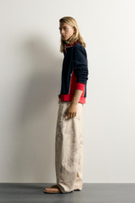 БРЮКИ BARREL FIT НА КУЛИСКЕ — ZARA