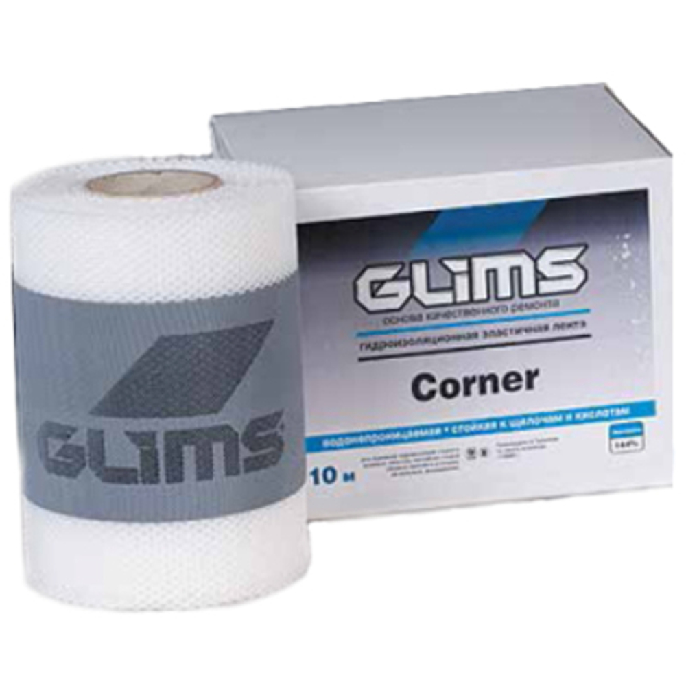 Высокопрочная эластичная гидроизоляционная лента Glims Corner 10 м