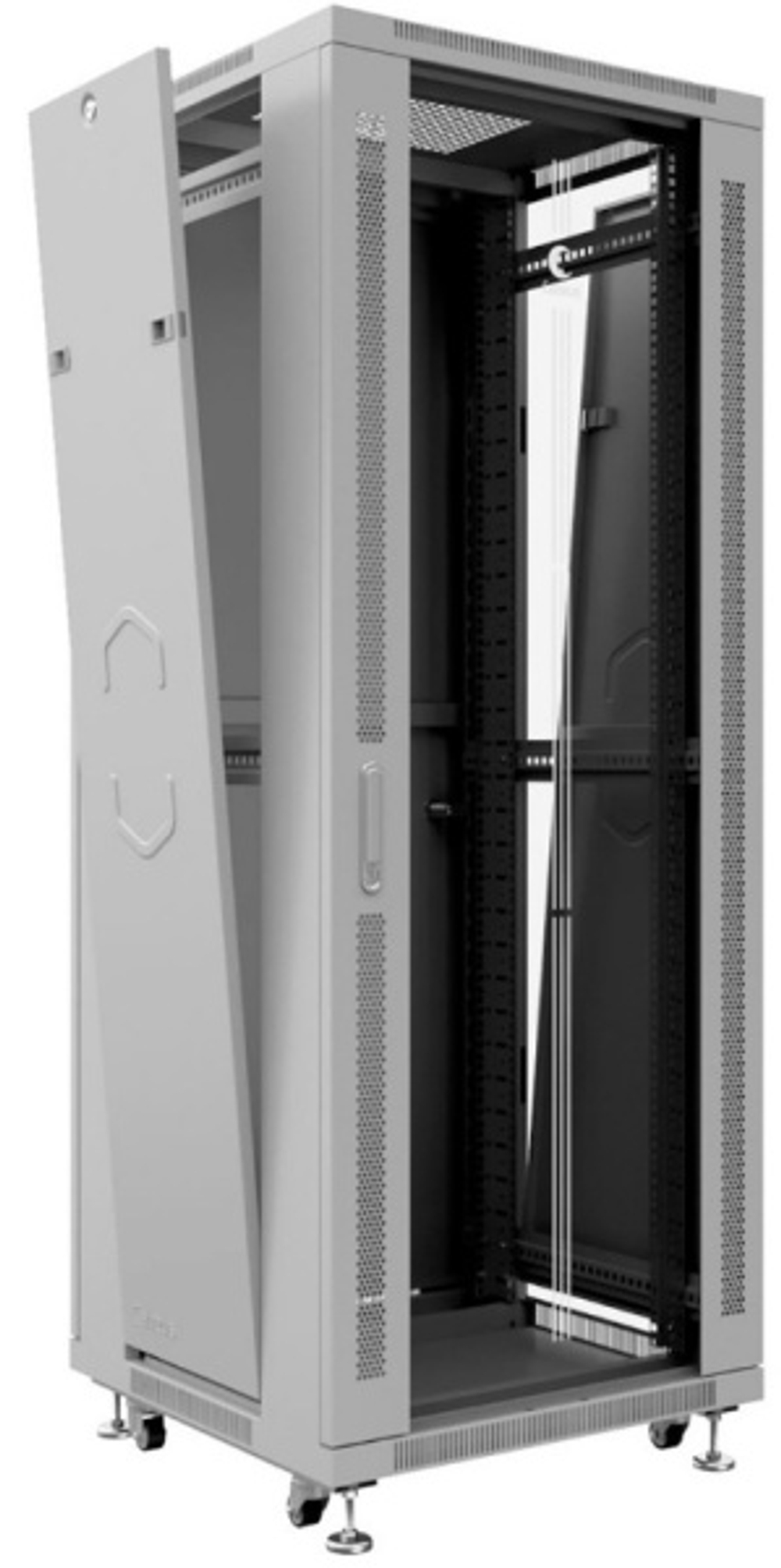 Шкаф напольный 19", 47U Cabeus SH-05C-47U80/80