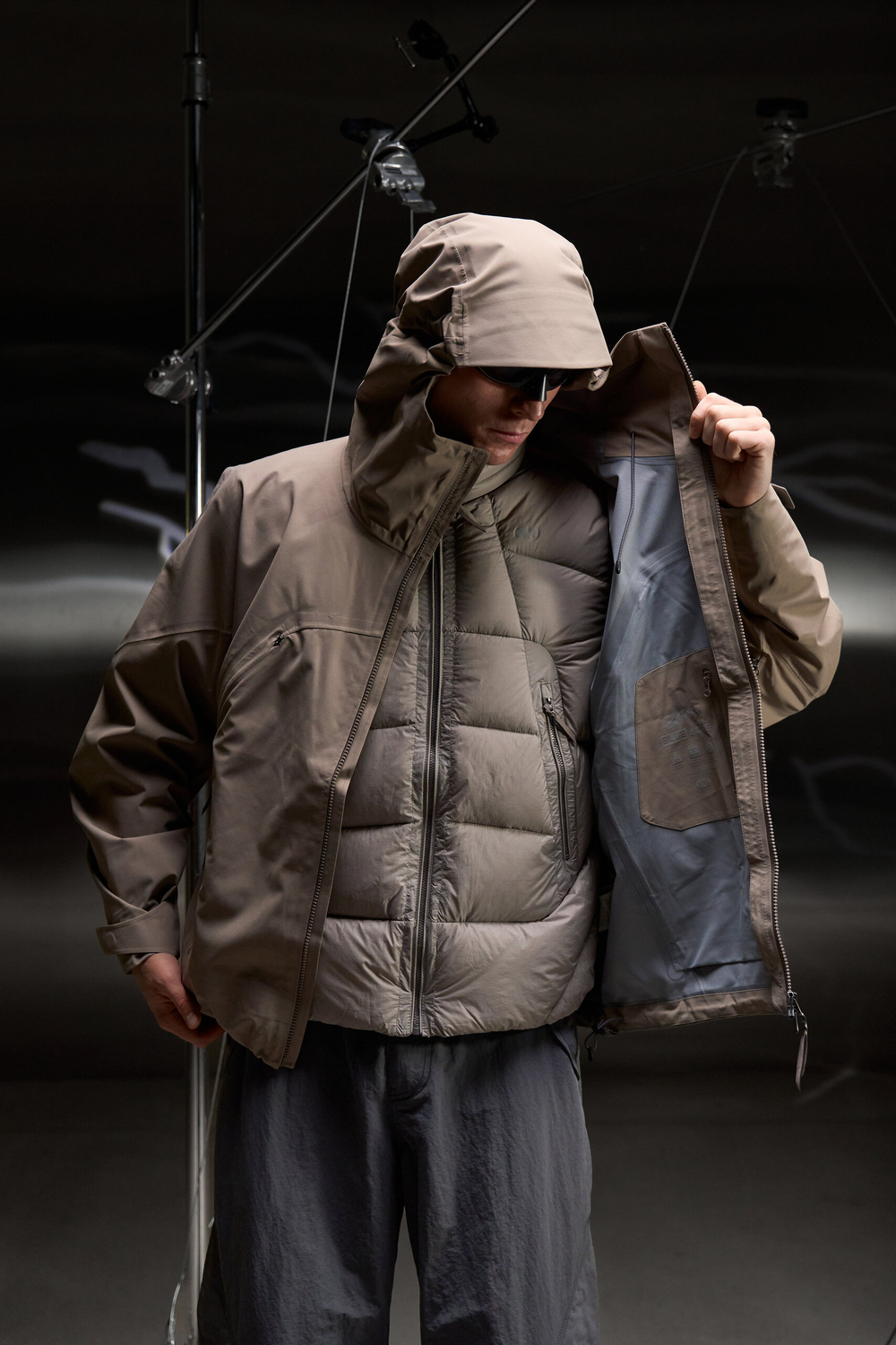 Куртка Blue Monte 3-in-1 Sealed-Seam Windbreaker "Eagle Deather Brown"