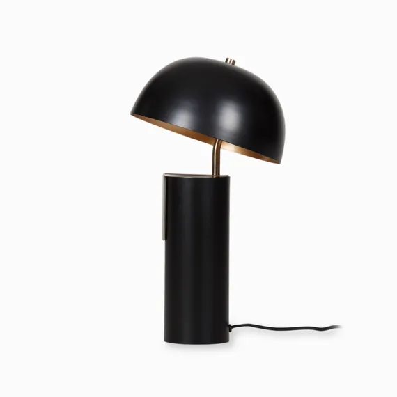 Настольный светильник Matte 45 см, черный, золотистый