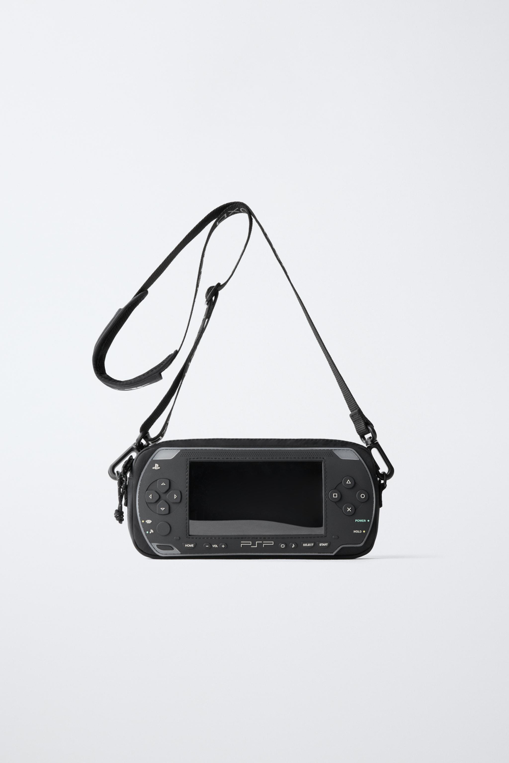 ZARA СУМКА ЧЕРЕЗ ПЛЕЧО PSP™, ЧЕРНЫЙ