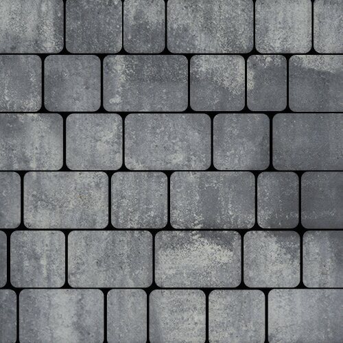 Тротуарная плитка Инсбрук Альт, 60 мм, ColorMix Актау, гладкая