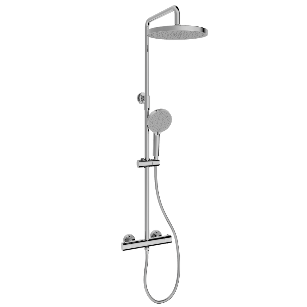 Душевая стойка Sancos Teo c термостатом, хром, SC11001CH, арт. SC11001CH