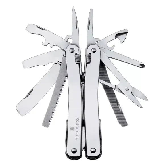 Цена наМультитул Victorinox SwissTool Spirit X, сталь X50CrMoV15, 26 функций