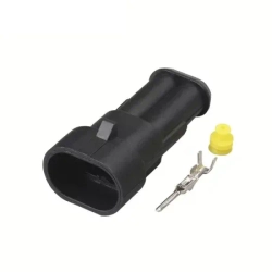 Комплект разъёмов AMP Superseal 1.5 2 Pin 282080-1 282104-1