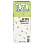 Taza Chocolate, шоколад с овсяным молоком, хрустящее киноа, 70 г (2,5 унции)
