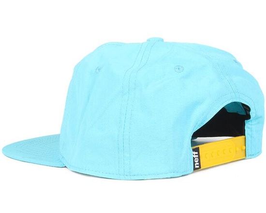 Кепка Neff Neon Krinkle Deconstructed cyan