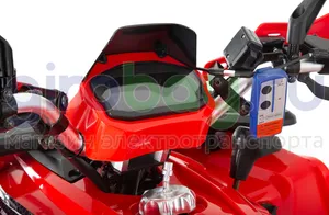 Бензиновый квадроцикл WHITE SIBERIA BARS 200CC PRO (Красный) фото №2