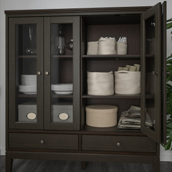 IKEA TJABBIG (ИКЕА ТЙАББИГ) — Корзина, натуральная, 15x13 см, фото 4