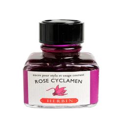 Чернила во флаконе Herbin 30 мл Rose cyclamen Розовый Цикламен (13066T)