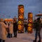 Надувной столб Масленица с подсветкой