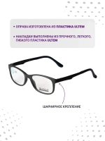 Оправа для очков с магнитными накладками 3в1
