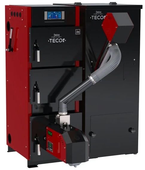 Автоматический пеллетный котел TECO PELLET Box 25 кВт