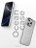 Чехол накладка iPhone 16 Pro Max 6.9" Gurdini Ocean Case (11) Metalic серебро