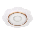 Потолочный cветильник LED4U L1028-500 WH-GD