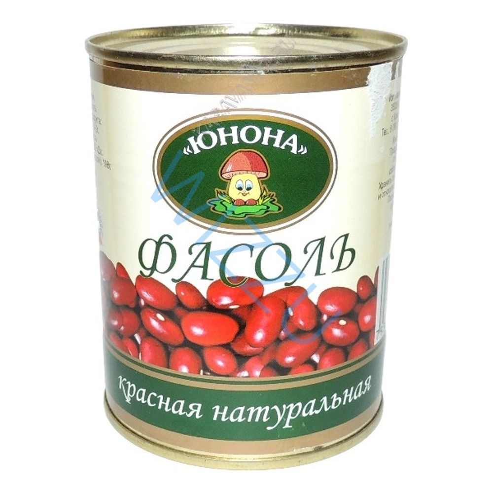 Фасоль красная в томатном соусе 420г ж/б Юнона